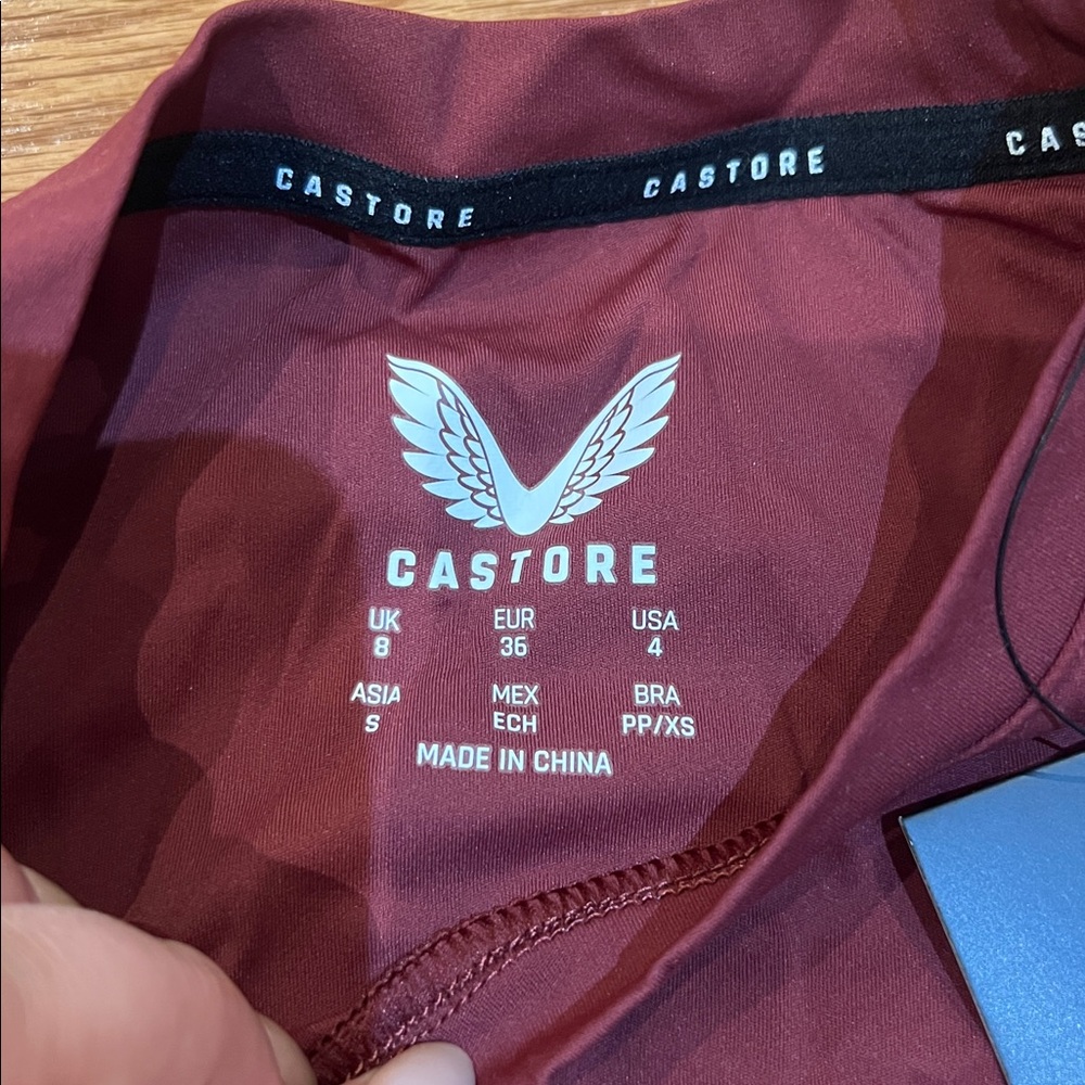 Castore for McLaren Official Licensed Product Burgundy Athletic Tank, US 4 NWT - Picture 4 of 7